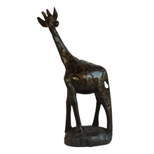 Load image into Gallery viewer, Giraffe Wood Carving - Hand Carved Figurine
