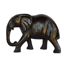 Load image into Gallery viewer, Elephant Wood Carving Figurine
