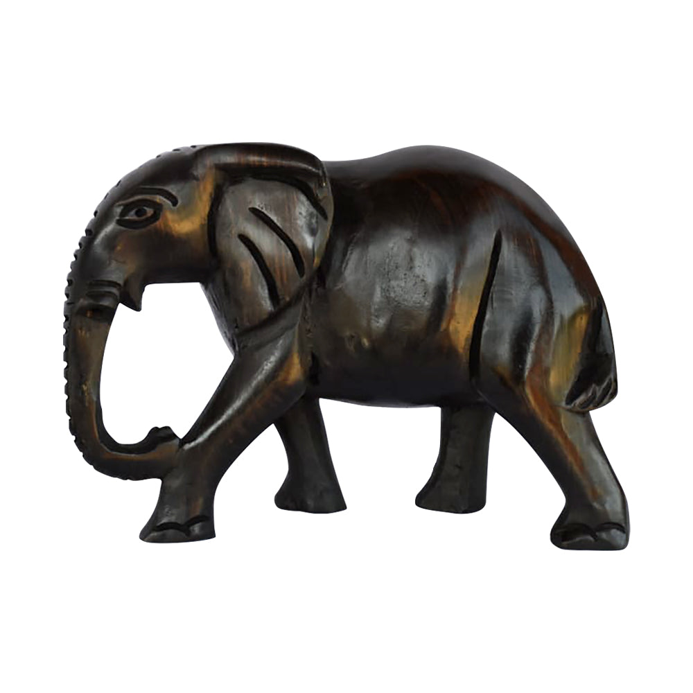 Elephant Wood Carving Figurine