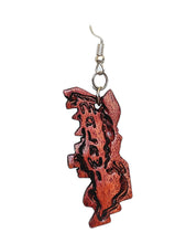 Load image into Gallery viewer, Malawi Shaped Wood Earrings
